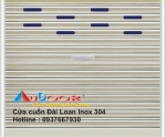 Cửa cuốn đài loan inox 304